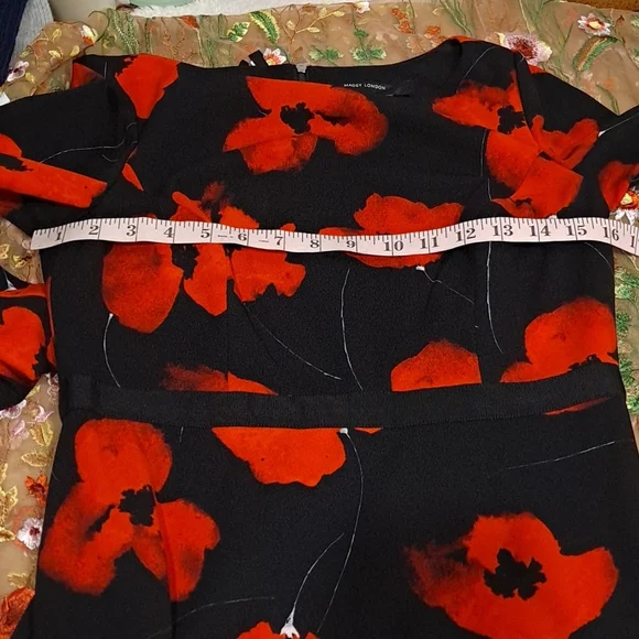 Maggy London poppy floral dress - Picture 11 of 12